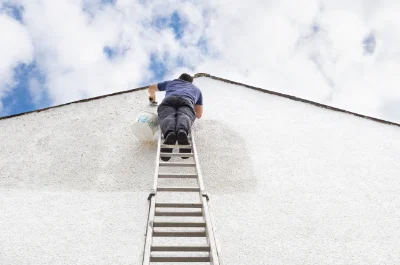 Peinture extérieure à Coudrecieux — façades et ravalement